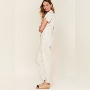 OUTERKNOWN S.E.A Jumpsuit Utility Coveralls Jumpsuit in Natural Size Small New
